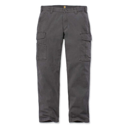 Men's Rugged Flex Relaxed Fit Canvas Cargo Work Pant