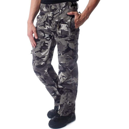Men's Cargo Pants Tactical Military Pants Work Army Cotton Trousers with Multi-Pockets