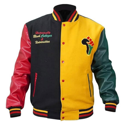 Letterman Pride Baseball Versity Leather Jacket for Unisex
