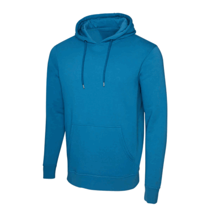 Plush hoodie featuring a large back graphic, front chest hit and ultra-soft and warm material.