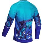 Mens Fishing Shirt Long Sleeve, Fishing Jerseys Fish Tshirts - Breathable, Cooling, Light-Weight - Image 2