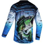 Mens Fishing Shirt Long Sleeve, Fishing Jerseys Fish Tshirts - Breathable, Cooling, Light-Weight - Image 2