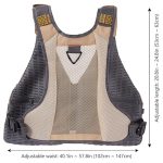 Fishing Vest with Pockets Adjustable Size for Men Women - Image 2
