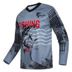 Mens Fishing Shirt Long Sleeve, Fishing Jerseys Fish Tshirts - Breathable, Cooling, Light-Weight