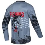 Mens Fishing Shirt Long Sleeve, Fishing Jerseys Fish Tshirts - Image 2