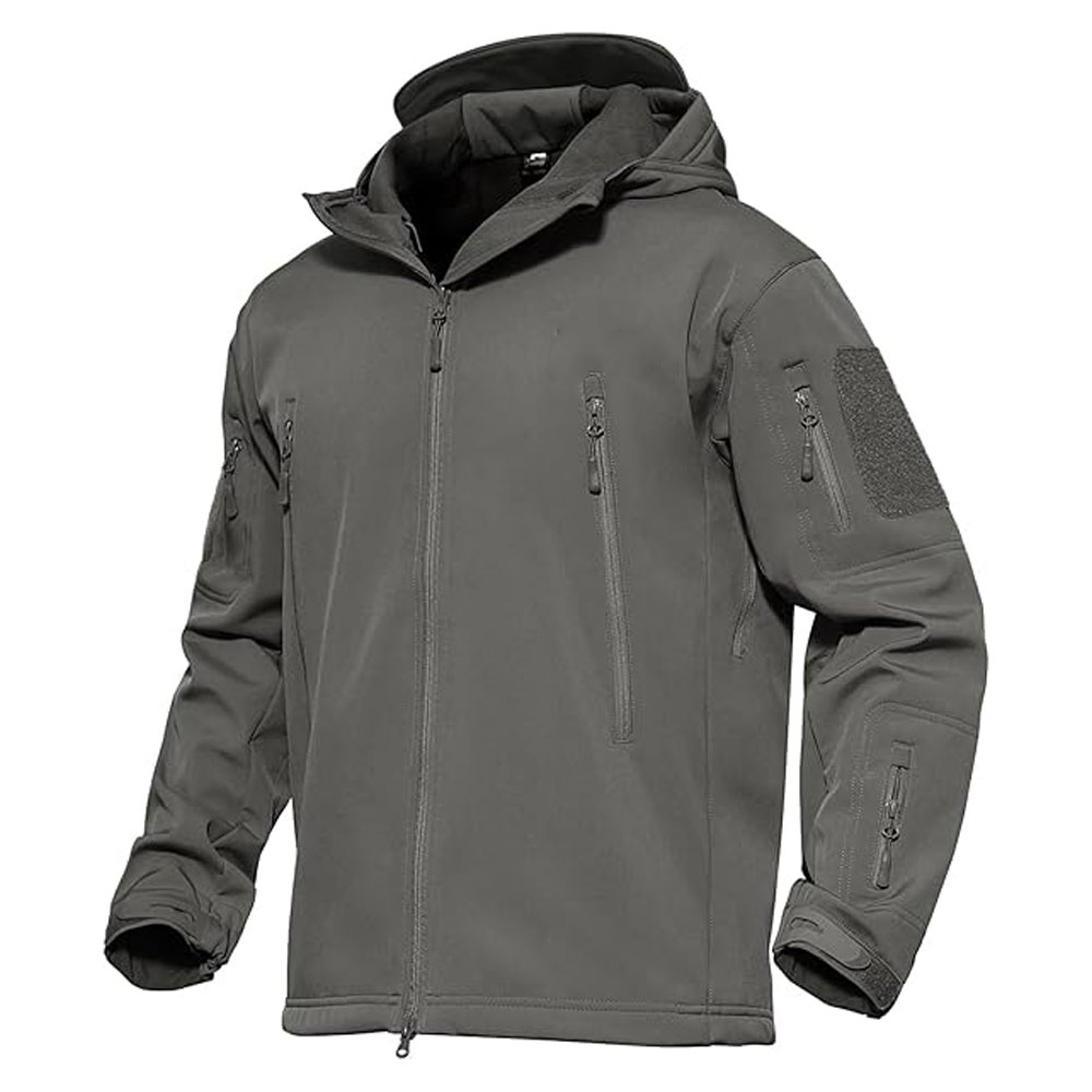 07-4 Men's Tactical Jacket 7 Pockets Performance Fleece - Image 1