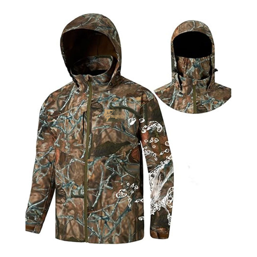 09-4.jpg Hunting Fishing Softshell Jackets with Face Cover - Image 1
