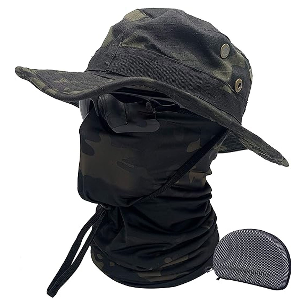 19.jpg Fishing Hat Boonie Hat Tactical hat Camo Hats Balaclava - Image 1