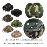 Fishing Hat Boonie Hat Tactical hat Camo Hats Balaclava - Image 2