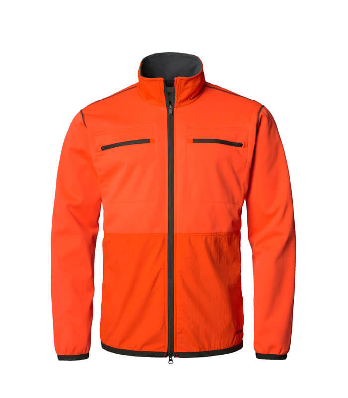 mistral-softshell-corta-viento-naranja-de-seguridad-chevalier-turopadecaza-1.jpg Hunting Softshell Jakets - Image 1