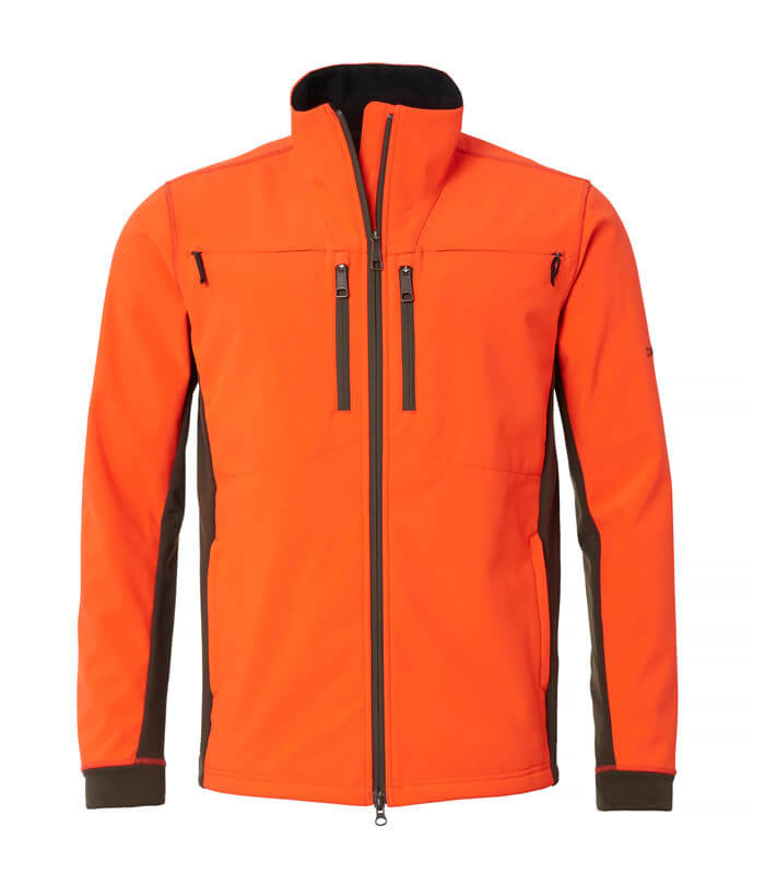 nimrod-softshell-hombre-cortaviento-caza-chevalier-naranja-HV.jpg Hunting Softshell Jakets - Image 1